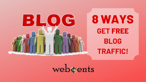 Get traffic to your blog