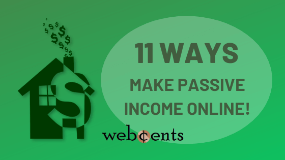 Ways to make passive income online