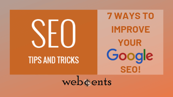 Improve SEO ranking on Google