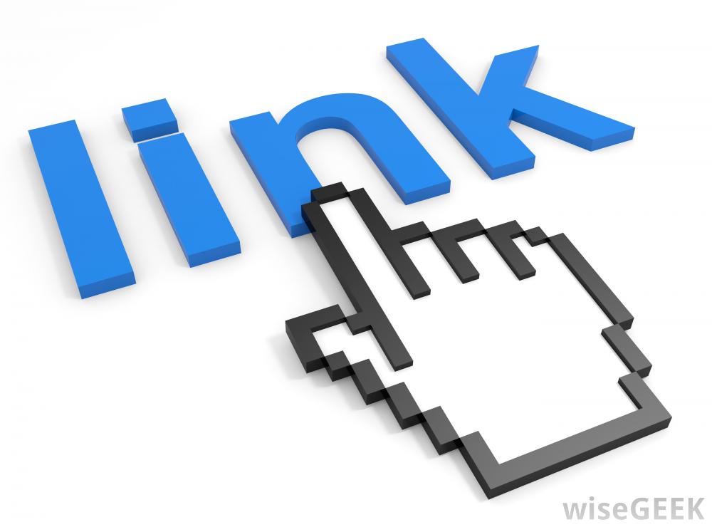 Cursor clicking a link